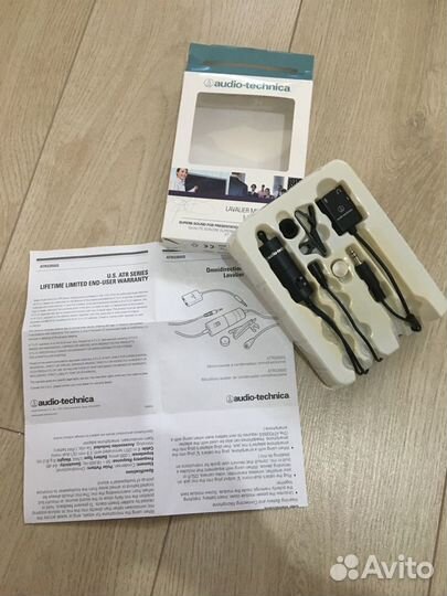 Микрофон петличный Audio-Technica atr3350is