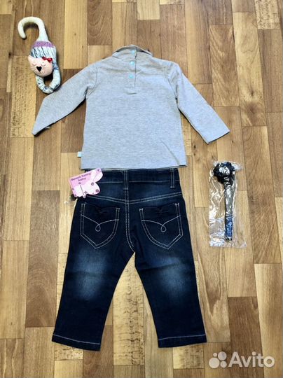 Джинсы и водолазка новые