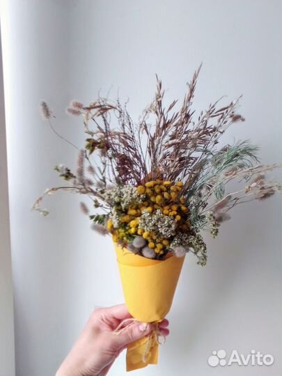 Букетик из сухоцветов