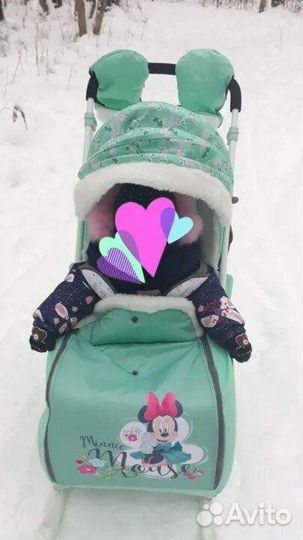 Коляска санки