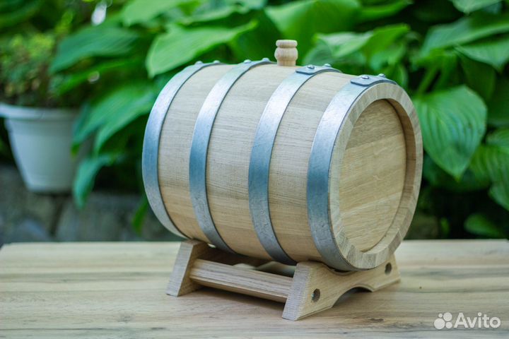 Бочка дубовая 5 литров