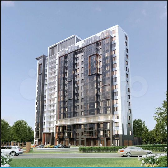 2-к. квартира, 65,5 м², 2/16 эт.