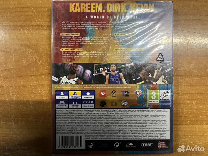 PS4 NBA 2K22 75th Anniversary (новый)