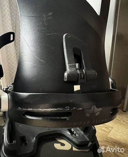 Крепление для сноуборда Rome vise SDS L/XL