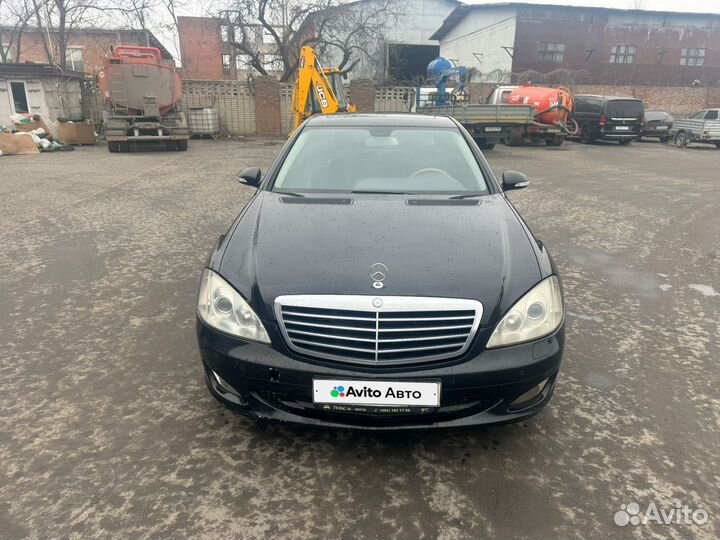 Mercedes-Benz S-класс 3.5 AT, 2007, 256 000 км