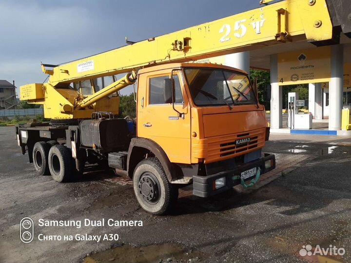 Аренда и услуги автокрана, 25 т, 21.7 м, с гуськом 9 м