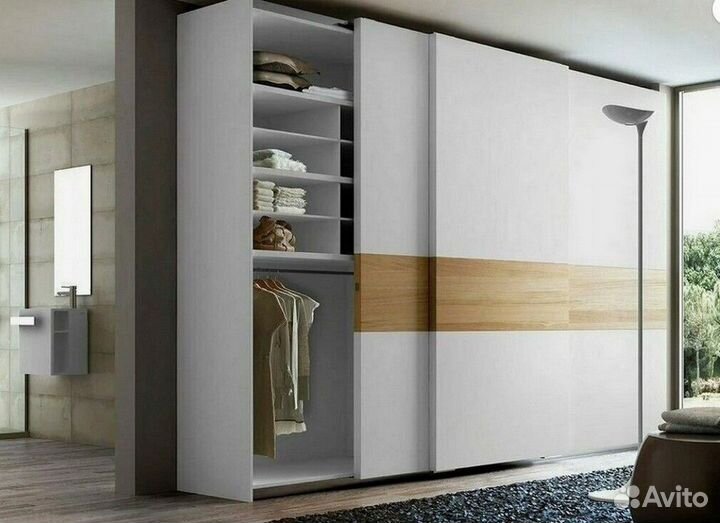 Шкафы встроенные, купе, распашные на заказ