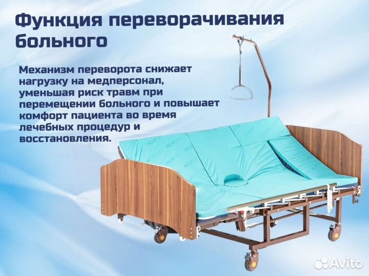 Кровать медицинская функциональная