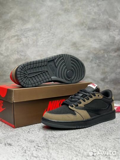 Кроссовки мужские nike air jordan travis Scott