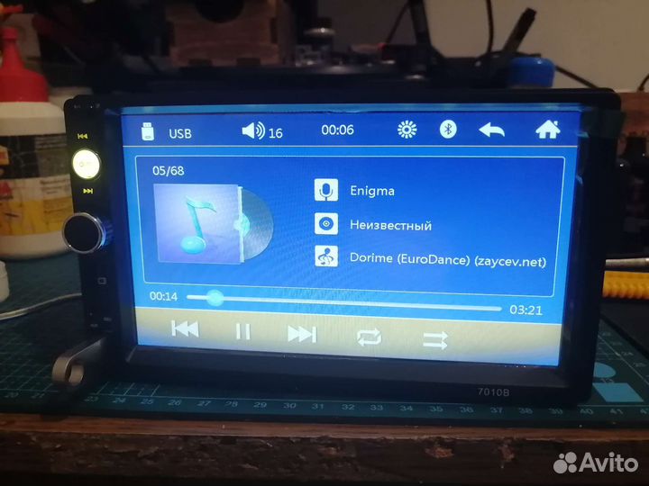 2din магнитола на WinCE c Bluetooth