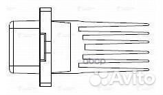 Резистор э/вент. отоп. для а/м Hyundai Solaris