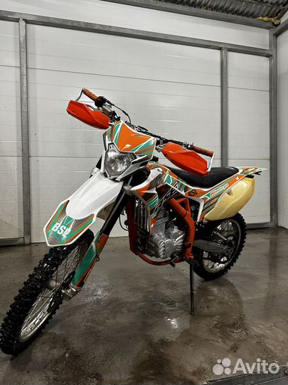 Эндуро кроссовый мотоцикл питбайк BSE Z6-250e
