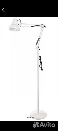 Светильник (торшер) белый напольный