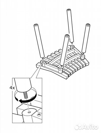 Новый эстетичный табурет Overallt 2019 IKEA