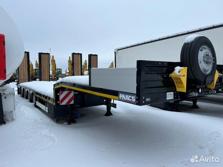 Полуприцеп трал (тяжеловоз) ISO PAKCS LOWBED, 2024