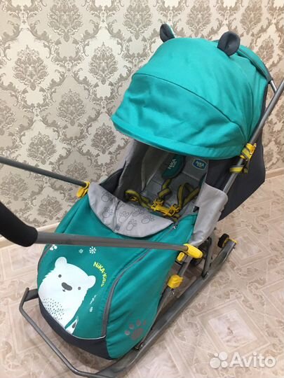 Коляска санки