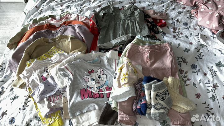 Вещи на девочку 80-92 пакетом