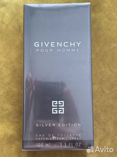 Туалетная вода Givenchy мужская 100 мл