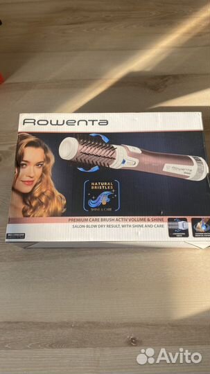Фен щетка вращающаяся rowenta