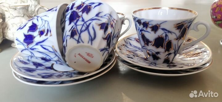 Посуда, чайный сервиз, хрусталь