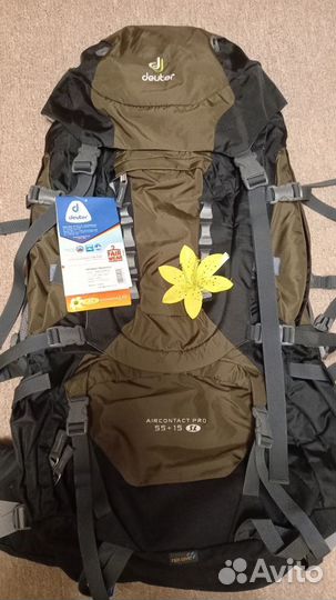 Рюкзак Deuter Aircontact Pro 55+15 SL
