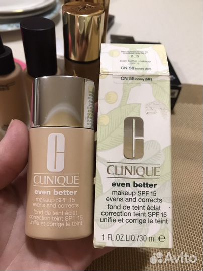 Тональный крем YSL Clinique Bobbi Brown MAC