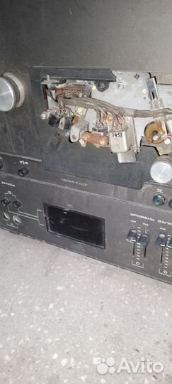 Катушечный магнитофон СССР олимп