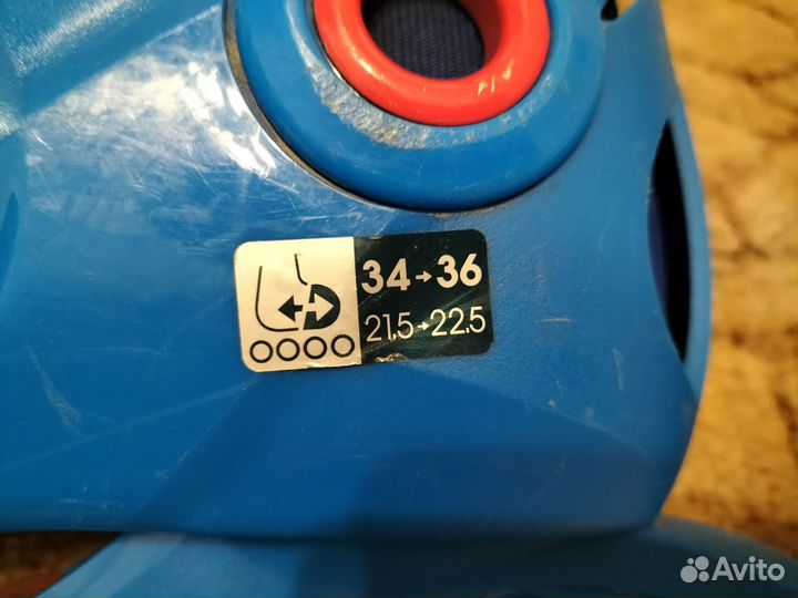 Детские ролики oxelo play5. Размер 34-36