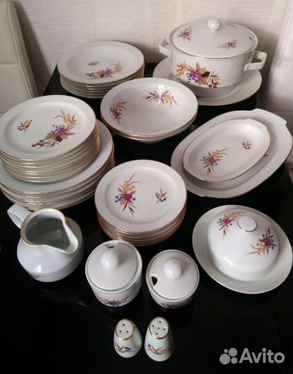 Сервиз столовый Кольдиц ГДР 60-е годы