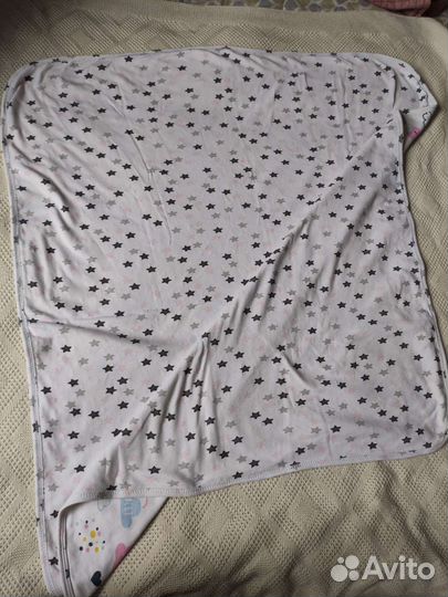 Детское одеяло плед трикотажный Lemony kids