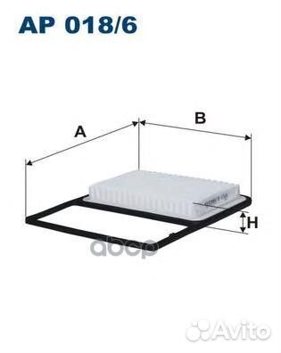 Фильтр воздушный daihatsu AP0186 Filtron