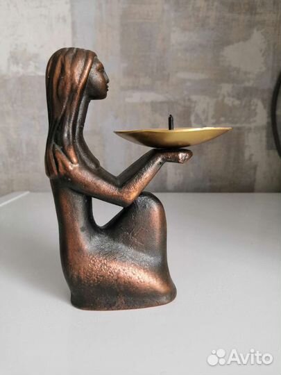 Подсвечник бронза СССР