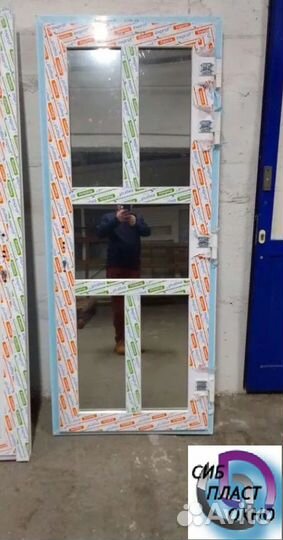 Дверь из профиля пвх готовая