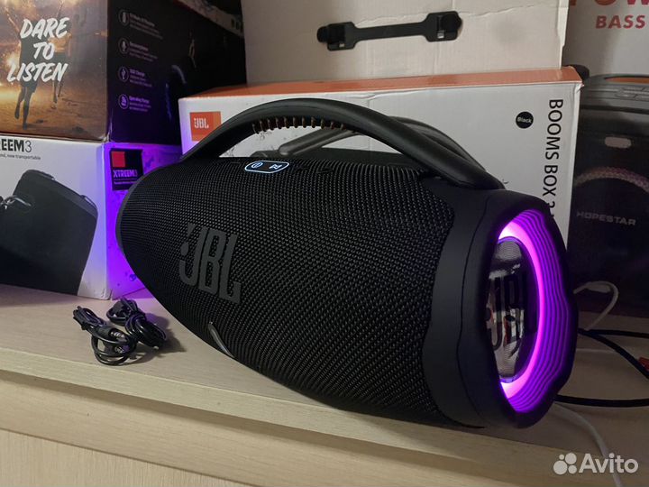 Jbl boombox 3 подсветка