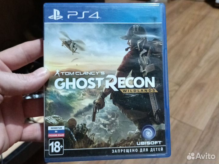 Ghost recon wildlands ps4 диск