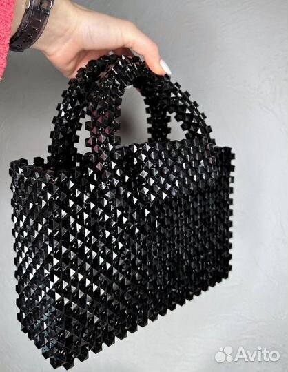 Сумка из бусин ручной работы