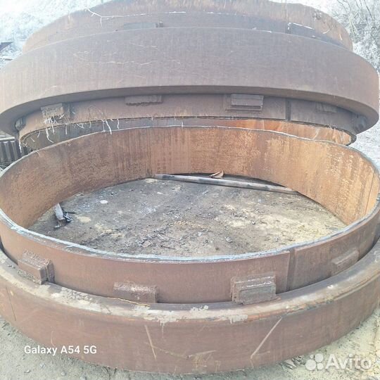 Упорные ролики печи венцовые