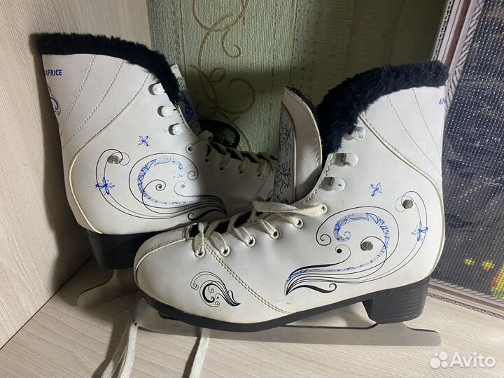 Коньки фигурные 39 размер alpha caprice