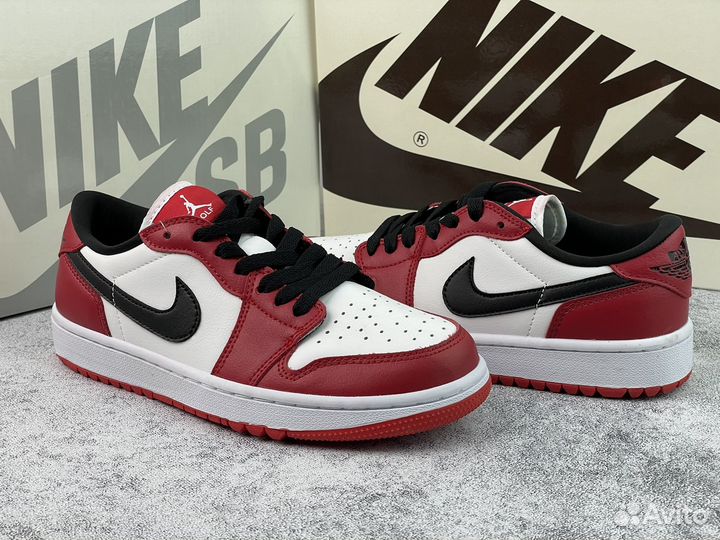 Кроссовки Air Jordan 1 Low Golf Chicago