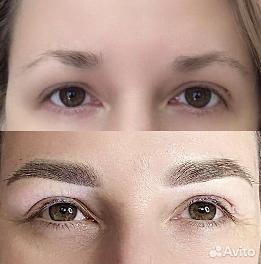 Перманентный макияж бровей,губ