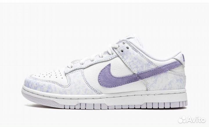 Nuke Dunk sb low,пастельно сиреневый цвет
