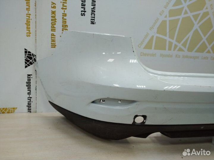 Бампер задний Renault Fluence 1 L30 до рестайлинг