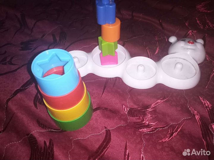 Гусеница логическая сортер