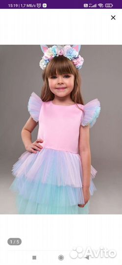 Платье для девочки zara 86 92