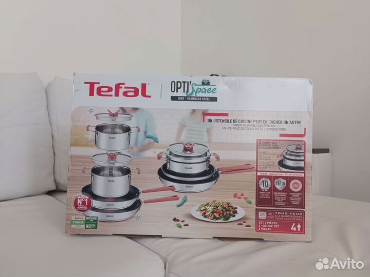 Набор посуды Tefal OptiSpace