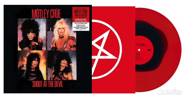 Mötley Crüe - Shout AT The Devil(Black in Ruby Col