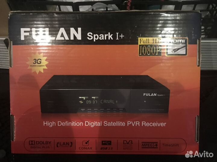 Спутниковый ресивер fulan spark I+