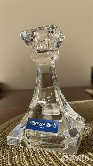 Подсвечник хрустальный Villeroy Boch