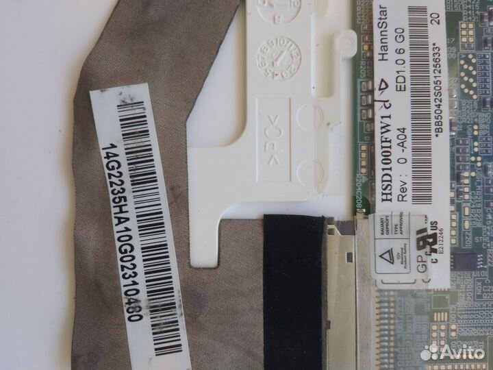 Матрица для нетбука Asus eee 10 дюймов