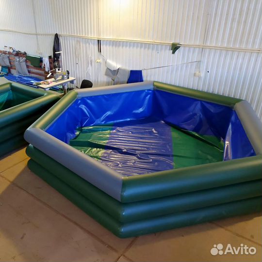 Надувной бассейн пвх на заказ